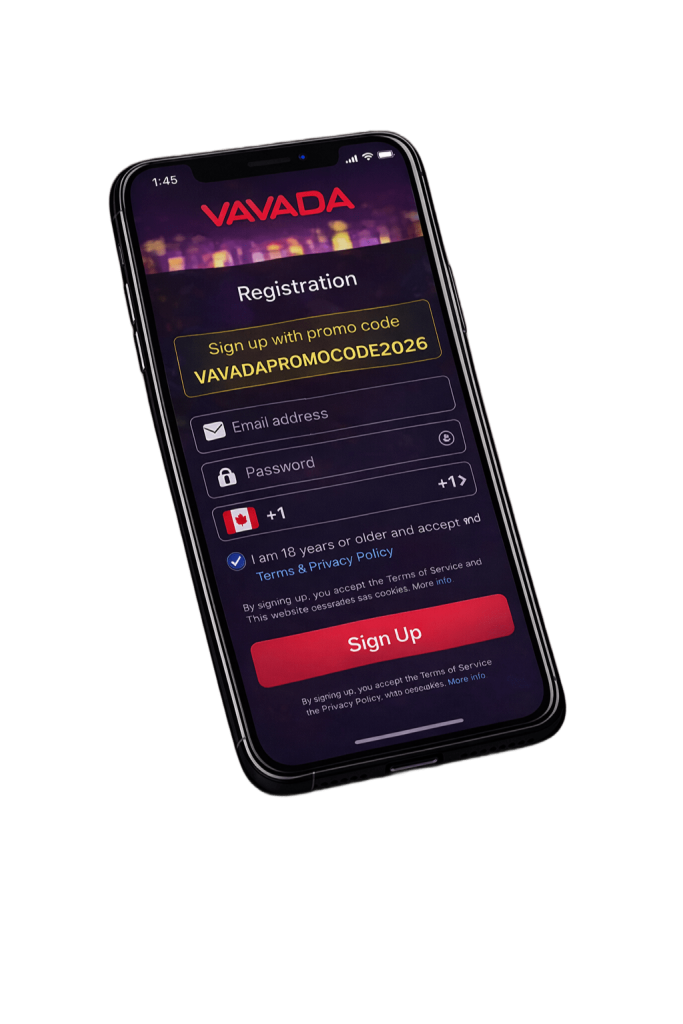 Vavada registration